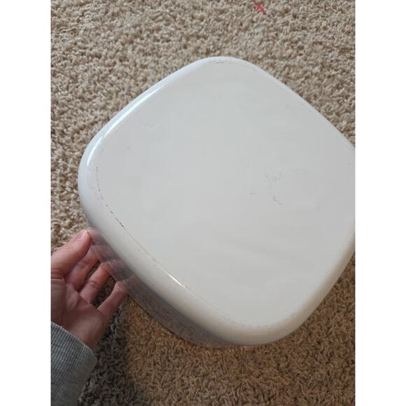 Corning Ware 5 Liter COUNTRY CORNFLOWER BASKET Casserole Dish A-5-B w/Lid A-12-C